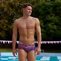 Bokserki pływackie męskie Funky Trunks Sidewinder Trunks plastic fantastic 3