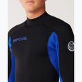 Pianka do pływania męska Rip Curl Trad 3/2 mm Back Zip black/blue 6