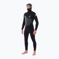 Pianka do pływania męska Rip Curl Flashbomb 5/4mm Hooded Chest Zip black