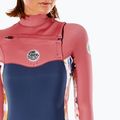 Pianka do pływania damska Rip Curl Dawn Patrol 4/3 mm Chest Zip slate rose 4