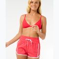 Szorty kąpielowe damskie Rip Curl High Waist Retro Volley 3" hibiscus red 4