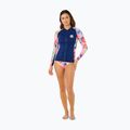 Longsleeve do pływania damski Rip Curl Party Wave Upf Zip multicolor 2
