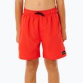 Szorty kąpielowe dziecięce Rip Curl Offset Volley red 4