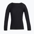 Bluza termoaktywna dziecięca icebreaker 200 Oasis Crewe black