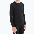 Bluza termoaktywna dziecięca icebreaker 200 Oasis Crewe black 4