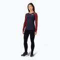 Bluza termoaktywna damska Mons Royale Icon Raglan cherry/ 9 iron 2