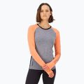Bluza termoaktywna damska Mons Royale Bella Tech grey heather/punch