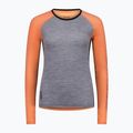 Bluza termoaktywna damska Mons Royale Bella Tech grey heather/punch 3