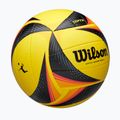 Piłka do siatkówki Wilson OPTX AVP VB Game black/yellow rozmiar 5 2