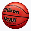 Piłka do koszykówki Wilson NCAA Legend orange/black rozmiar 7 3