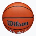Piłka do koszykówki dziecięca Wilson dziecięca NBA JR Fam Logo Authentic Outdoor brown rozmiar 7 4