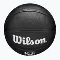 Piłka do koszykówki dziecięca Wilson NBA Team Tribute Mini Brooklyn Nets black rozmiar 3 5