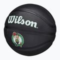 Piłka do koszykówki dziecięca Wilson NBA Team Tribute Mini Boston Celtics black rozmiar 3 3