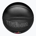 Piłka do koszykówki Wilson NBA Team Premiere Miami Heat black rozmiar 7 5