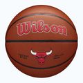 Piłka do koszykówki Wilson NBA Team Alliance Chicago Bulls brown rozmiar 7