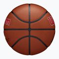 Piłka do koszykówki Wilson NBA Team Alliance Chicago Bulls brown rozmiar 7 4