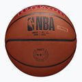 Piłka do koszykówki Wilson NBA Team Alliance Chicago Bulls brown rozmiar 7 6