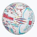 Piłka do siatkówki Wilson Graffiti Peace white/blue rozmiar 5 5