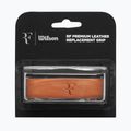 Owijka do rakiet tenisowych Wilson Roger Federer Leather brown 2