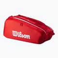 Torba tenisowa Wilson Super Tour Red 9PK red