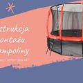 Trampolina ogrodowa Jumpi Maxy Comfort Plus 312 cm pomarańczowa 3