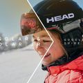 Gogle narciarskie dziecięce HEAD Solar red/red 6