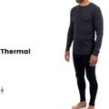Bluza termoaktywna męska Smartwool Merino Base Layer Crew Boxed black 7