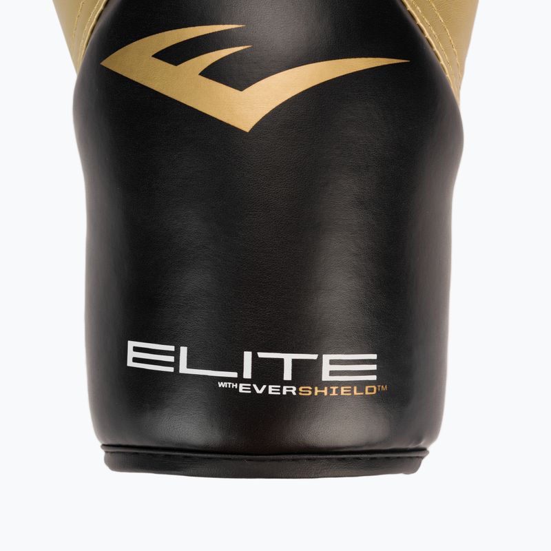 Rękawice bokserskie Everlast Pro Style Elite 2 gold 6