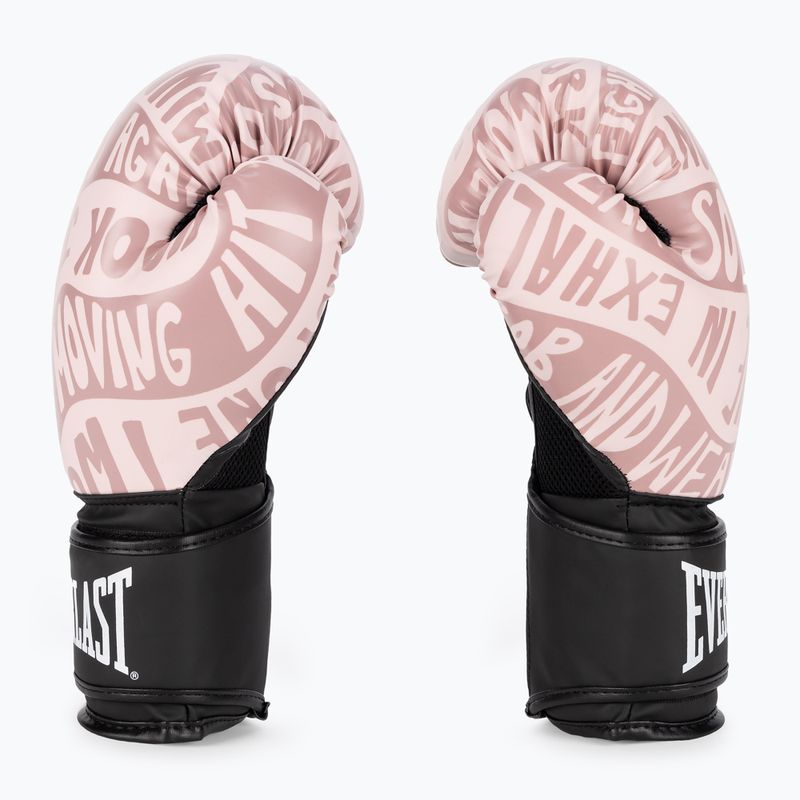 Rękawice bokserskie damskie Everlast Spark różowe EV2150 PNK/GLD 4