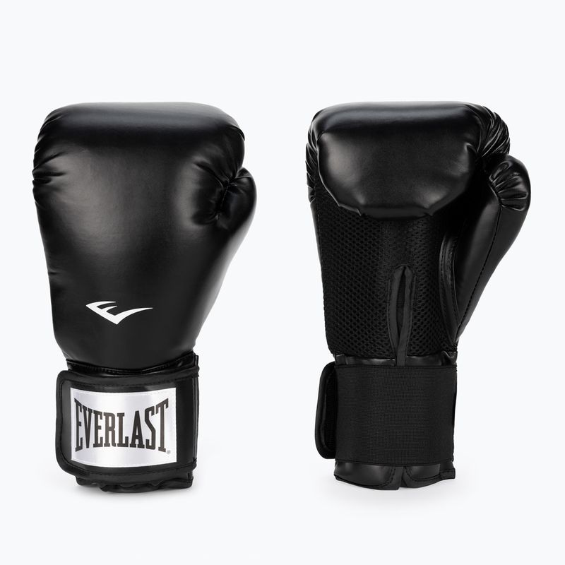 Rękawice bokserskie Everlast Pro Style 2 czarne EV2120 BLK