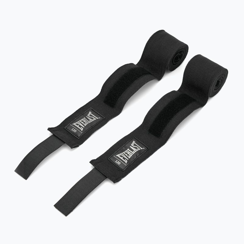 Bandaże bokserskie Everlast 305 cm black 2