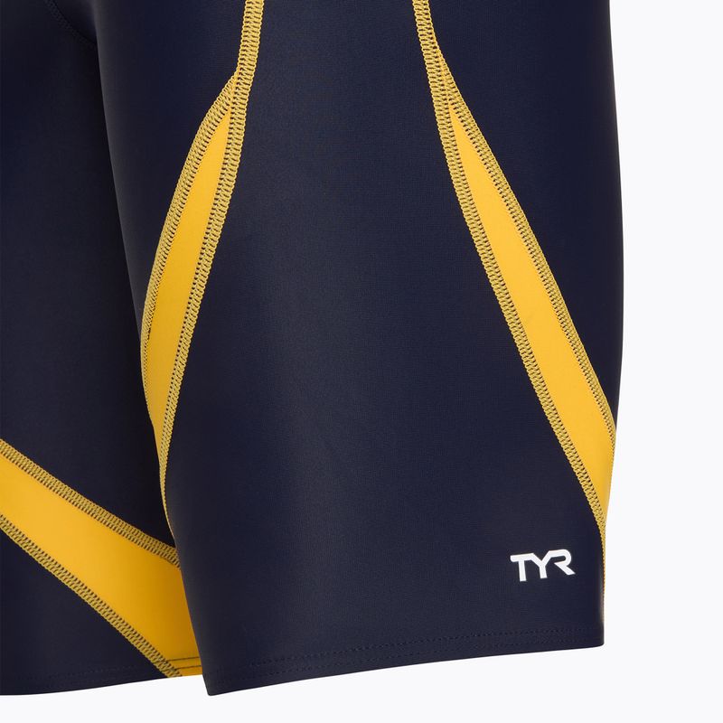 Jammery pływackie męskie TYR Alliance Splice navy/gold 5