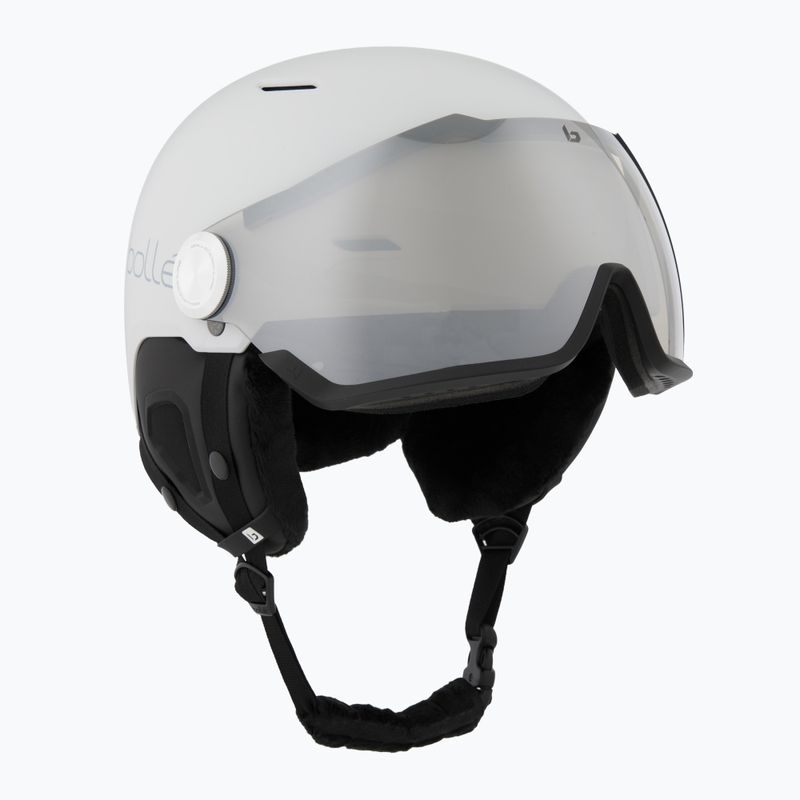 Kask narciarski Bollé Might Visor off white matte/brown gun 8