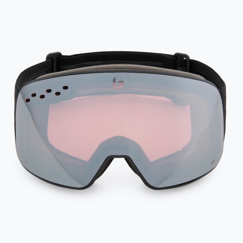 Gogle narciarskie Bollé Nevada Small black corp matte/vermillon gun 2