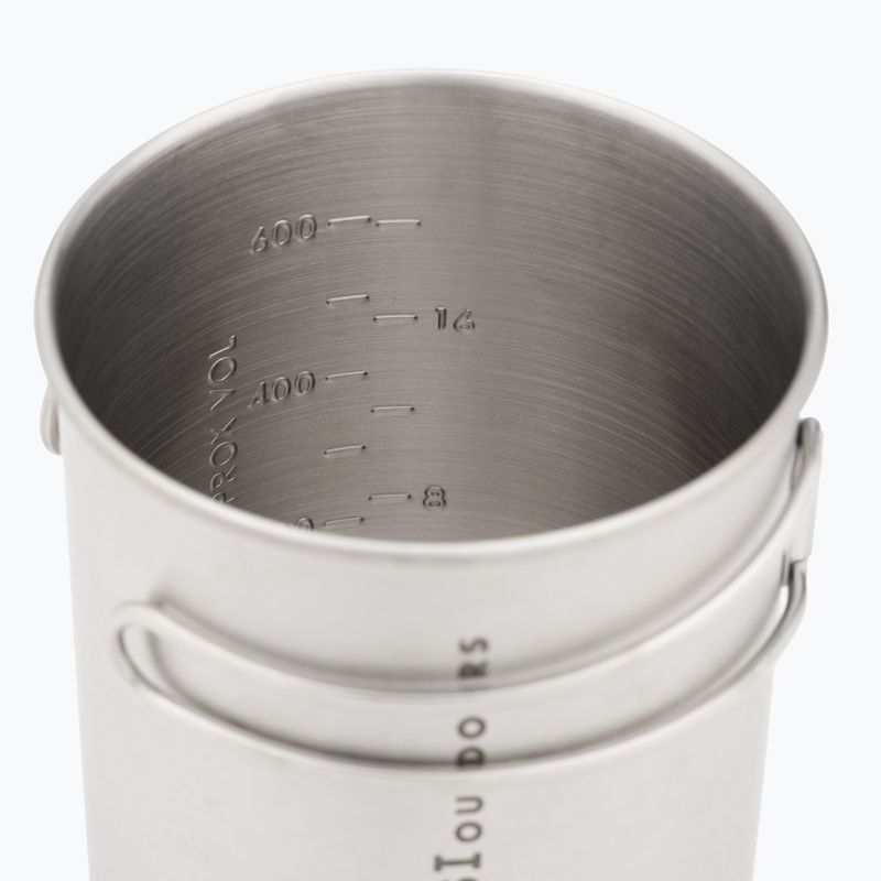 Kubek turystyczny GSI Outdoors Glacier Stainless Bottle Cup Large 710 ml brushed 4