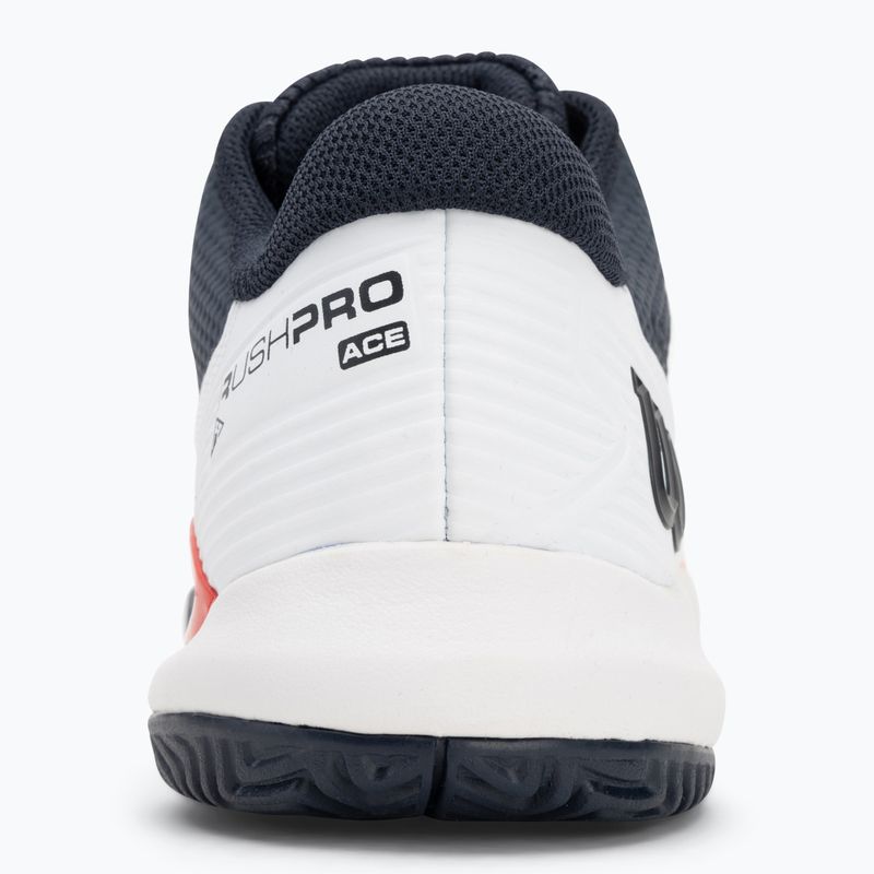 Buty do tenisa męskie Wilson Rush Pro Ace navy blazer/ white/ wilson red 6