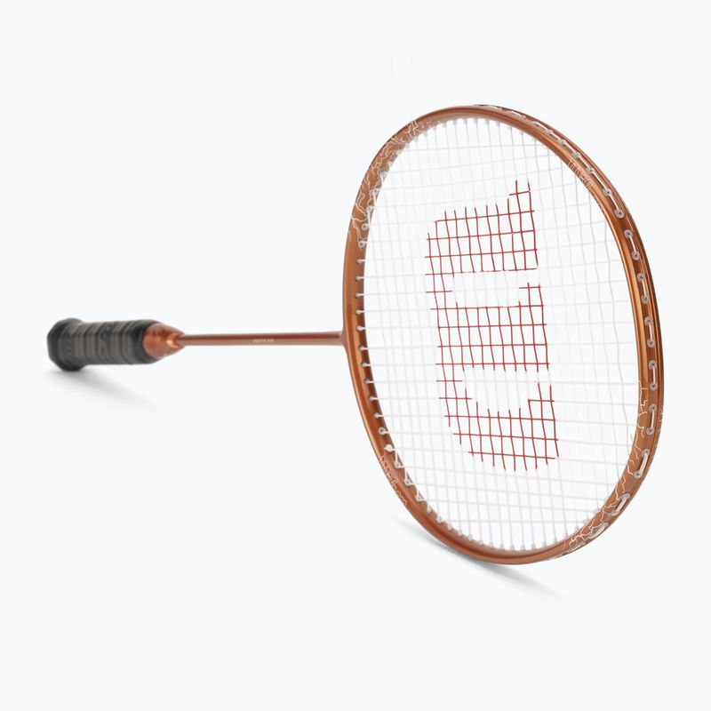 Rakieta do badmintona Wilson Vertex 300 bronze/white 2
