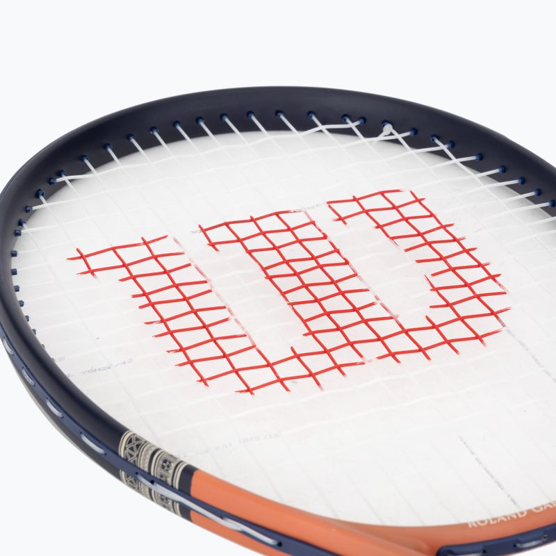 Rakieta tenisowa dziecięca Wilson Roland Garros Elite Comp Jr 26 navy/orange 5