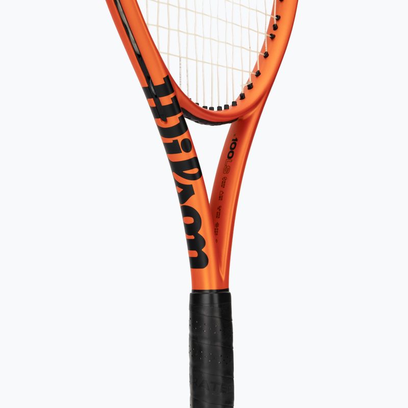 Rakieta tenisowa Wilson Burn 100LS V6 orange 4
