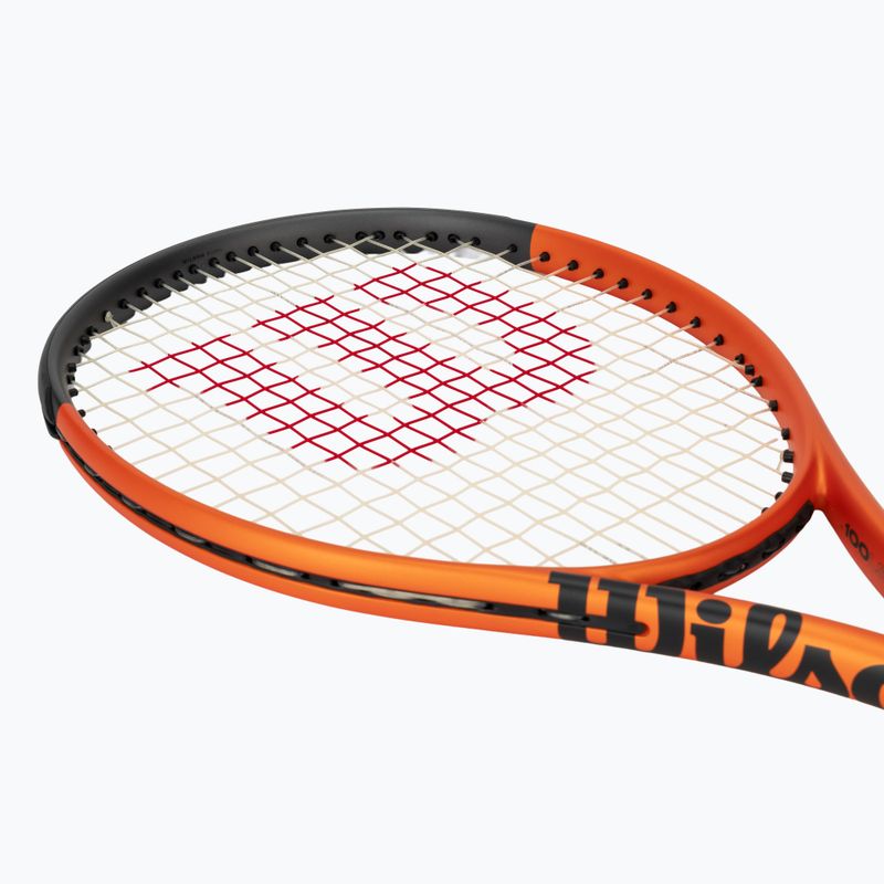Rakieta tenisowa Wilson Burn 100LS V6 orange 5