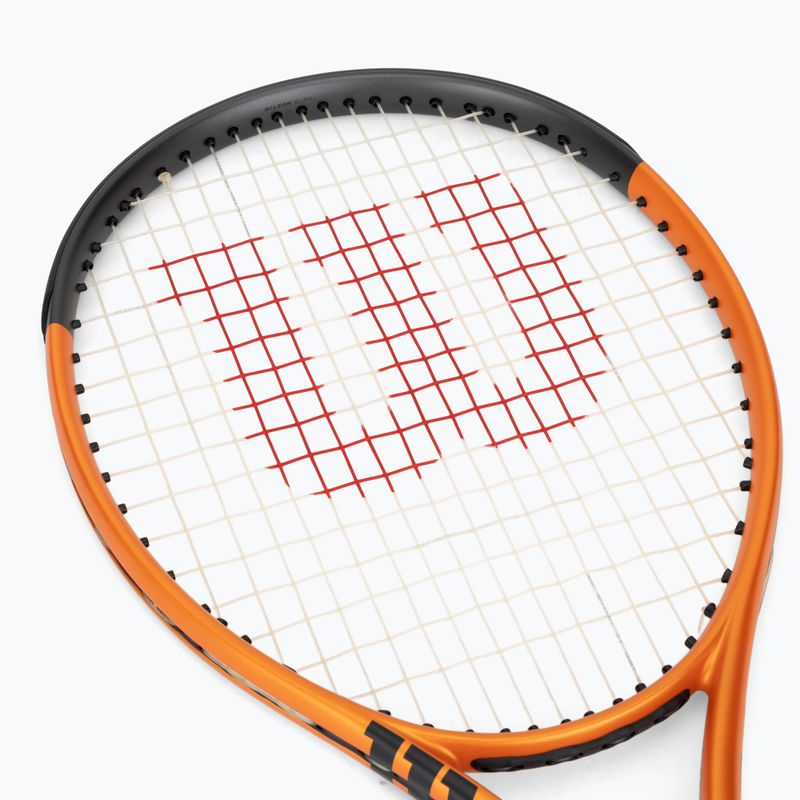Rakieta tenisowa Wilson Burn 100S V6 orange 5