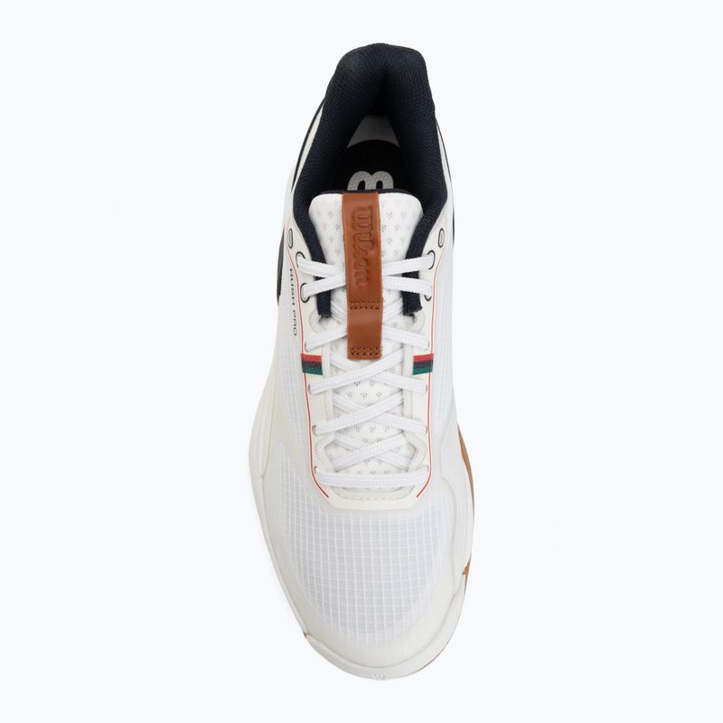 Buty do tenisa męskie Wilson Rush Pro 5 white/navy blazer/gum 5