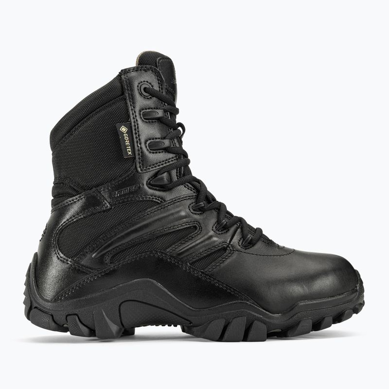 Buty taktyczne męskie Bates Delta 8 Side Zip Gore-Tex black 2