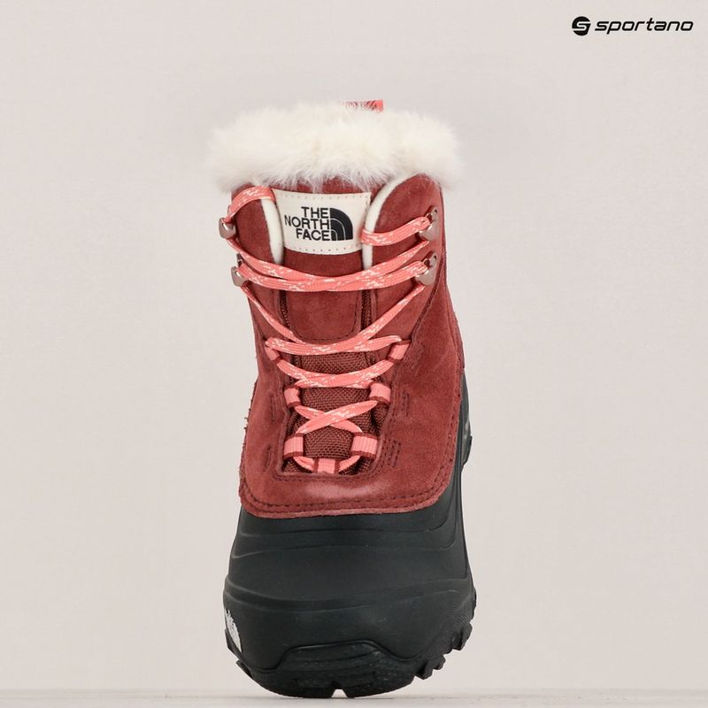 Śniegowce dziecięce The North Face Shellista V Lace WP canyon dust/terracotta 9