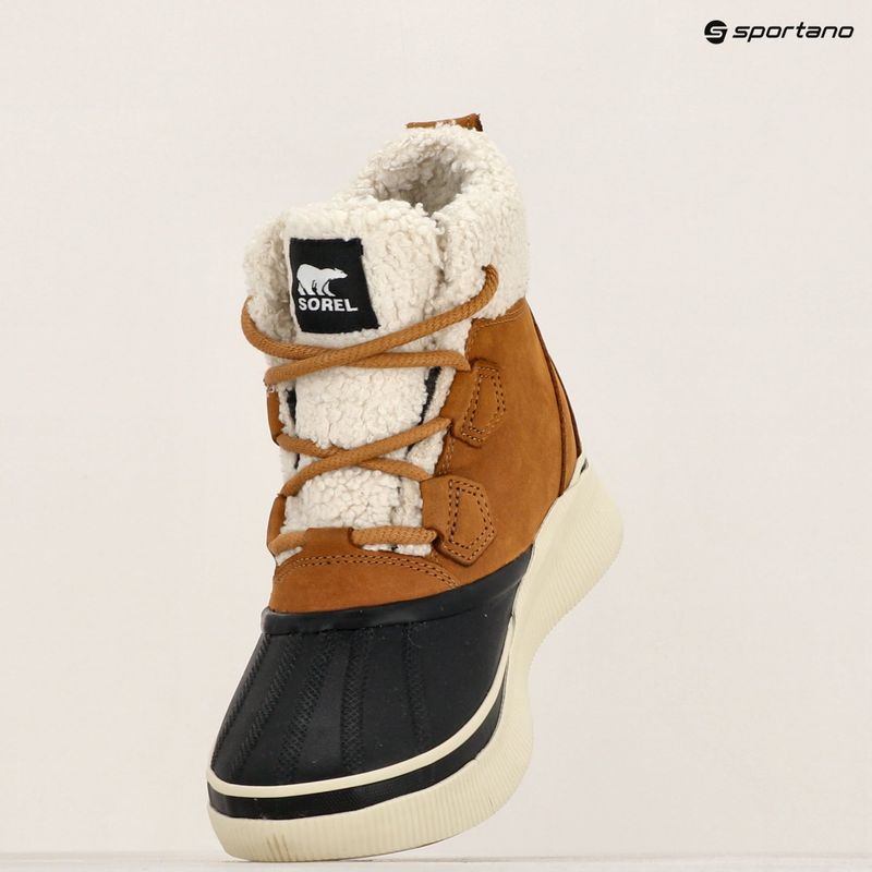 Śniegowce damskie Sorel Out N About IV Chillz Wp taffy/black 21