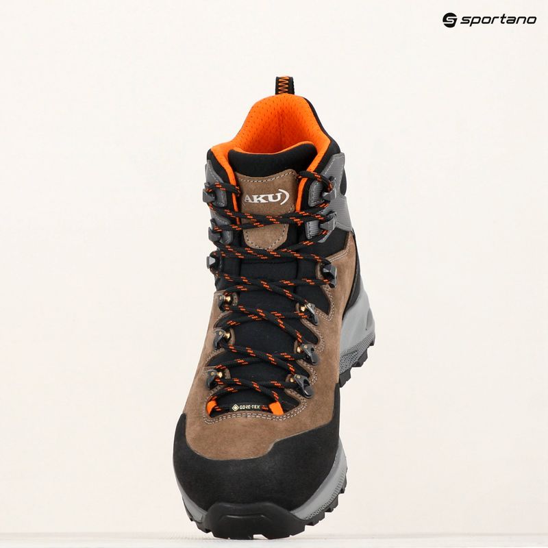 Buty trekkingowe męskie AKU Alterra II GTX brown/orange 14