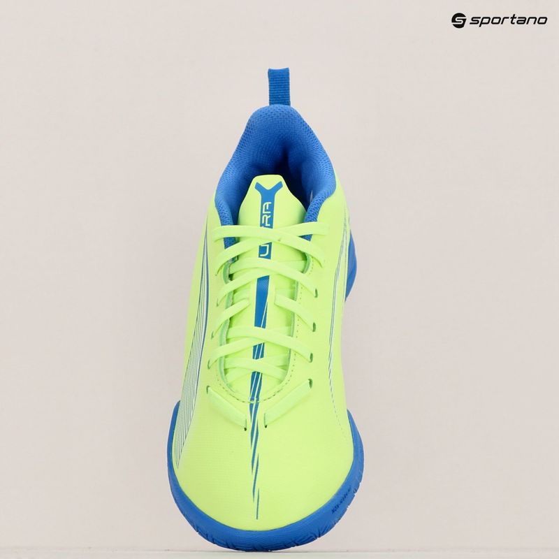 Buty piłkarskie dziecięce PUMA Ultra 5 Play IT Jr fizzy apple/puma white 10