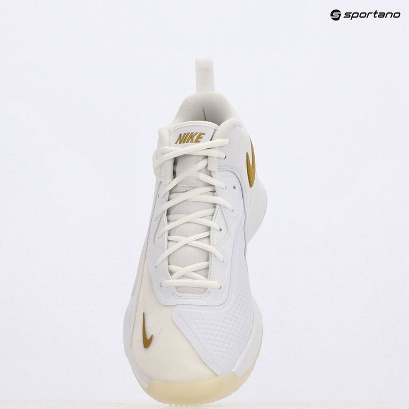 Buty do siatkówki Nike React Hyperset 2 white/white/metallic gold 9
