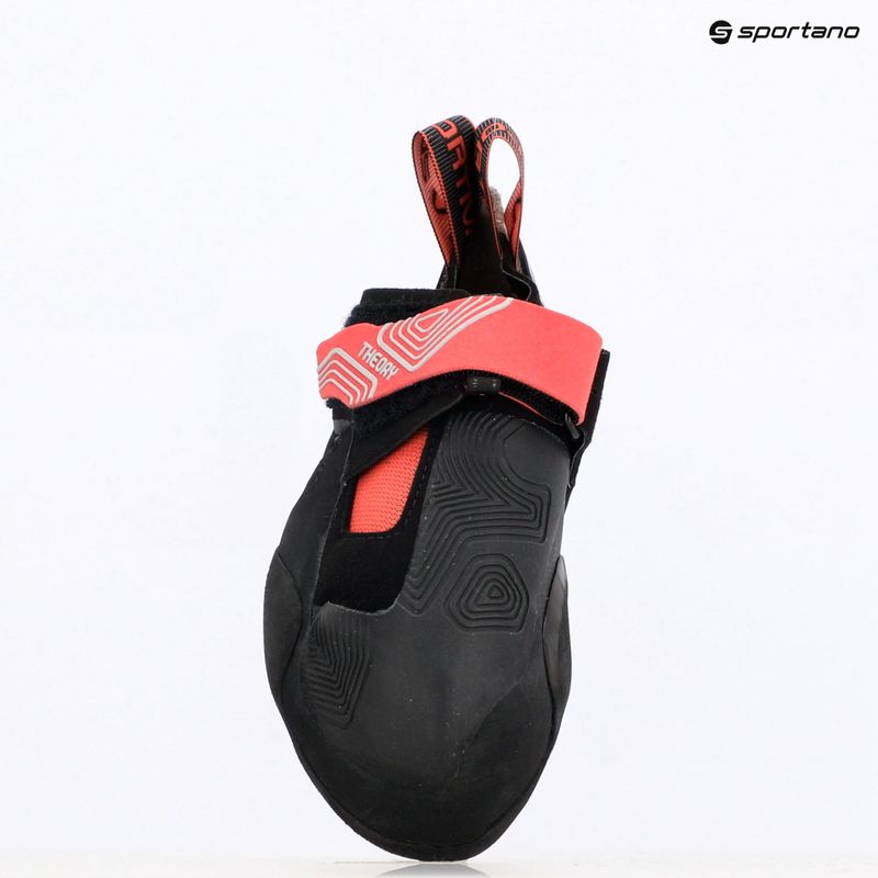 Buty wspinaczkowe damskie La Sportiva Theory hibiscus/black 9