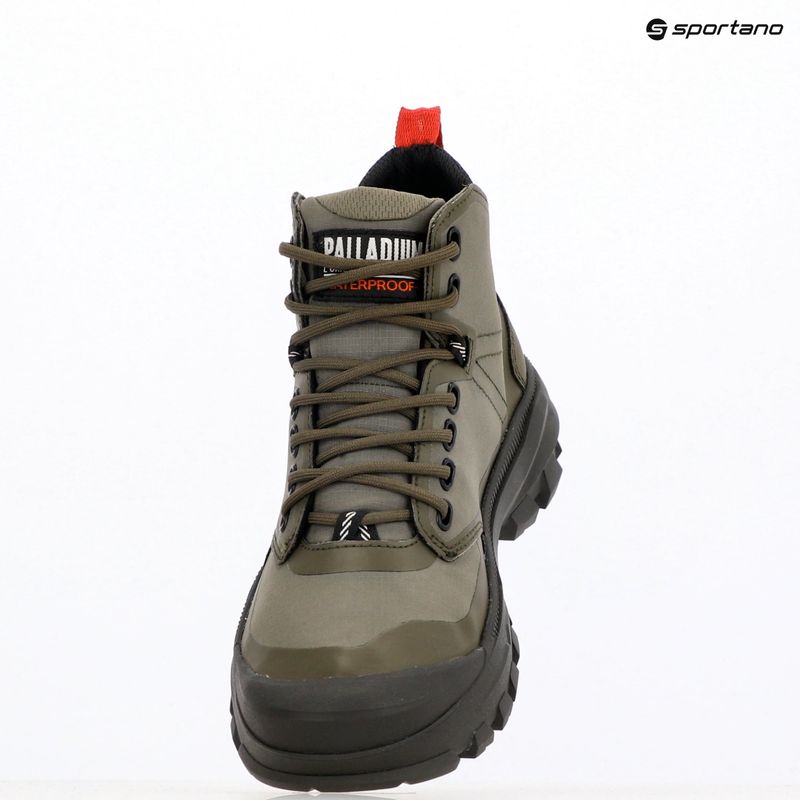 Buty Palladium Pallarider Mid Wp+ olive night 9